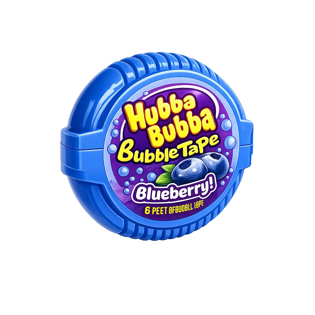 Blueberry Hubba Bubba flavor